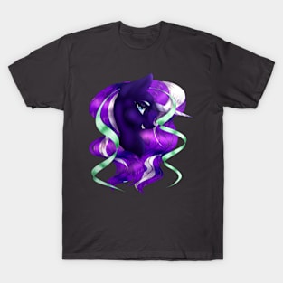 Purple Unicorn Design T-Shirt